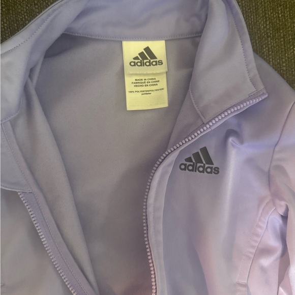 Adidas Lavender Ruffle Jacket - Picture 3 of 5